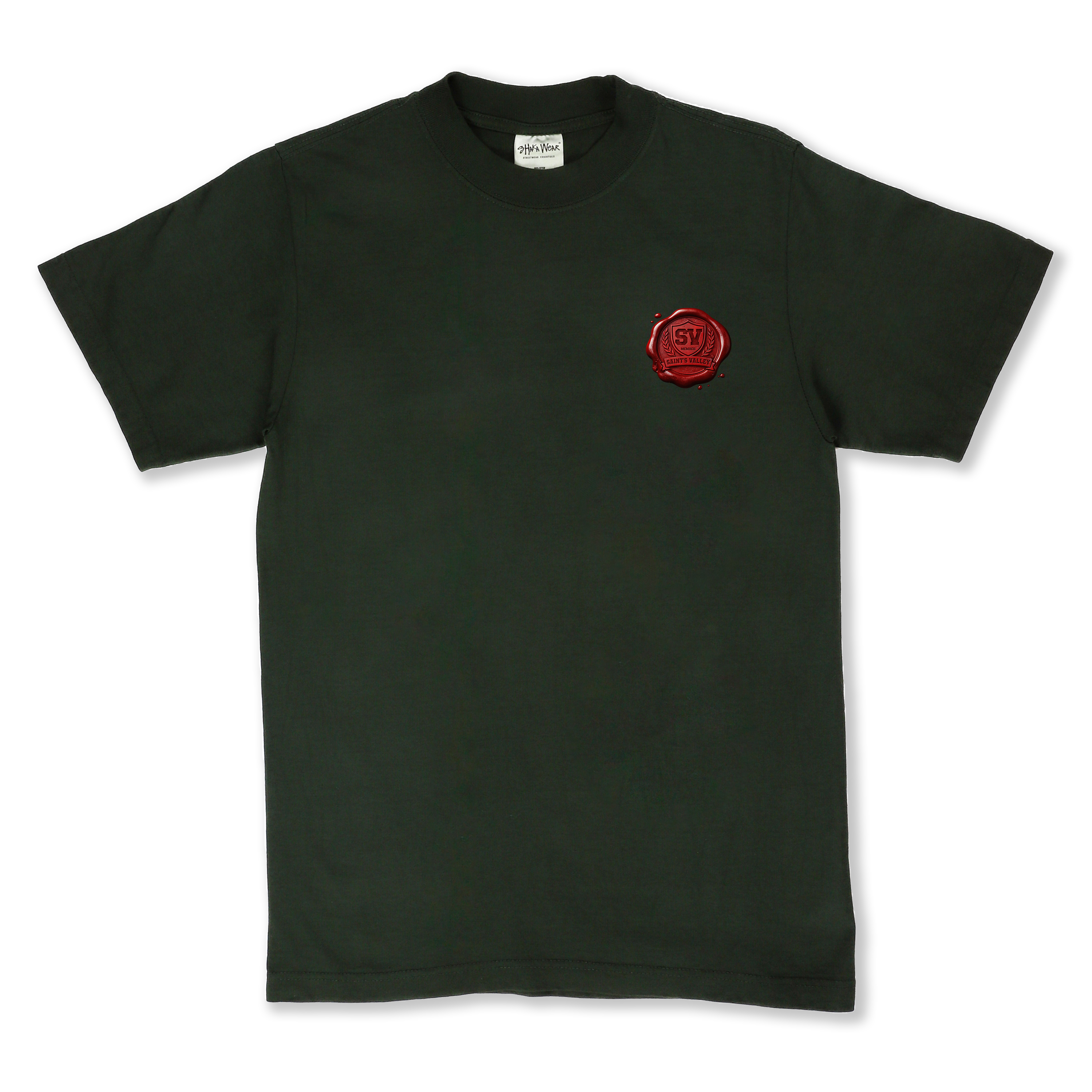 WAX SEAL TEE - SEAWEED